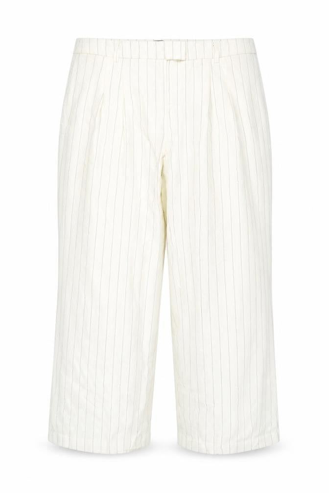 ET VOUS Women’s Striped Ivory Trousers Size 16