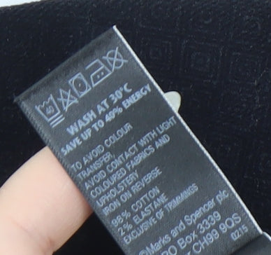 Marks and Spencer Women's Black Trousers Size 14