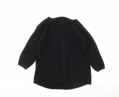Next Women's Black V-Neck Pullover Jumper Size 8