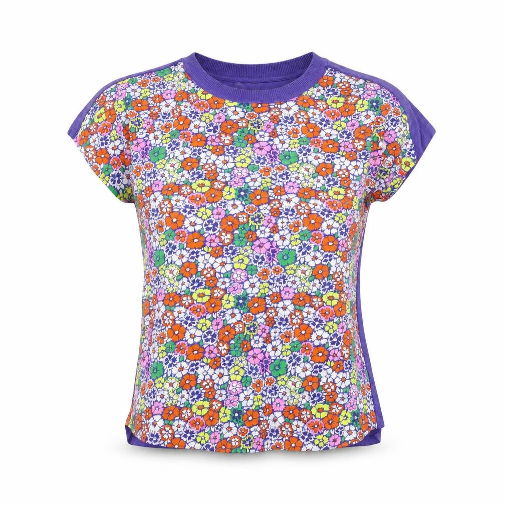 Next Women's Purple Floral Top XS