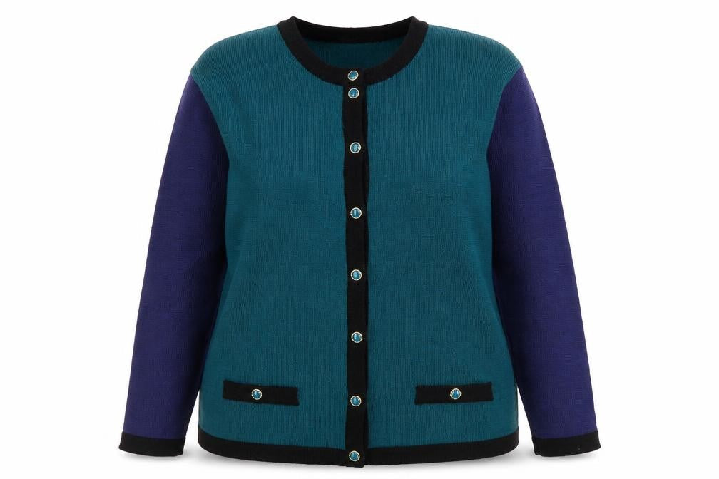 Quimo Women's Multicoloured Cardigan Size 16