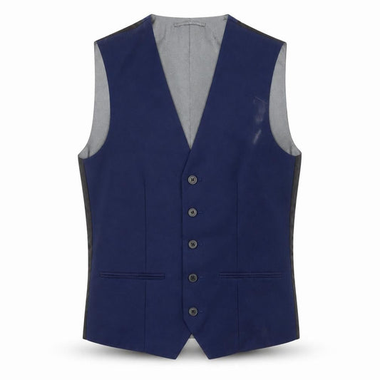 Next Men's Blue Waistcoat, Size 34R, Formal Wear