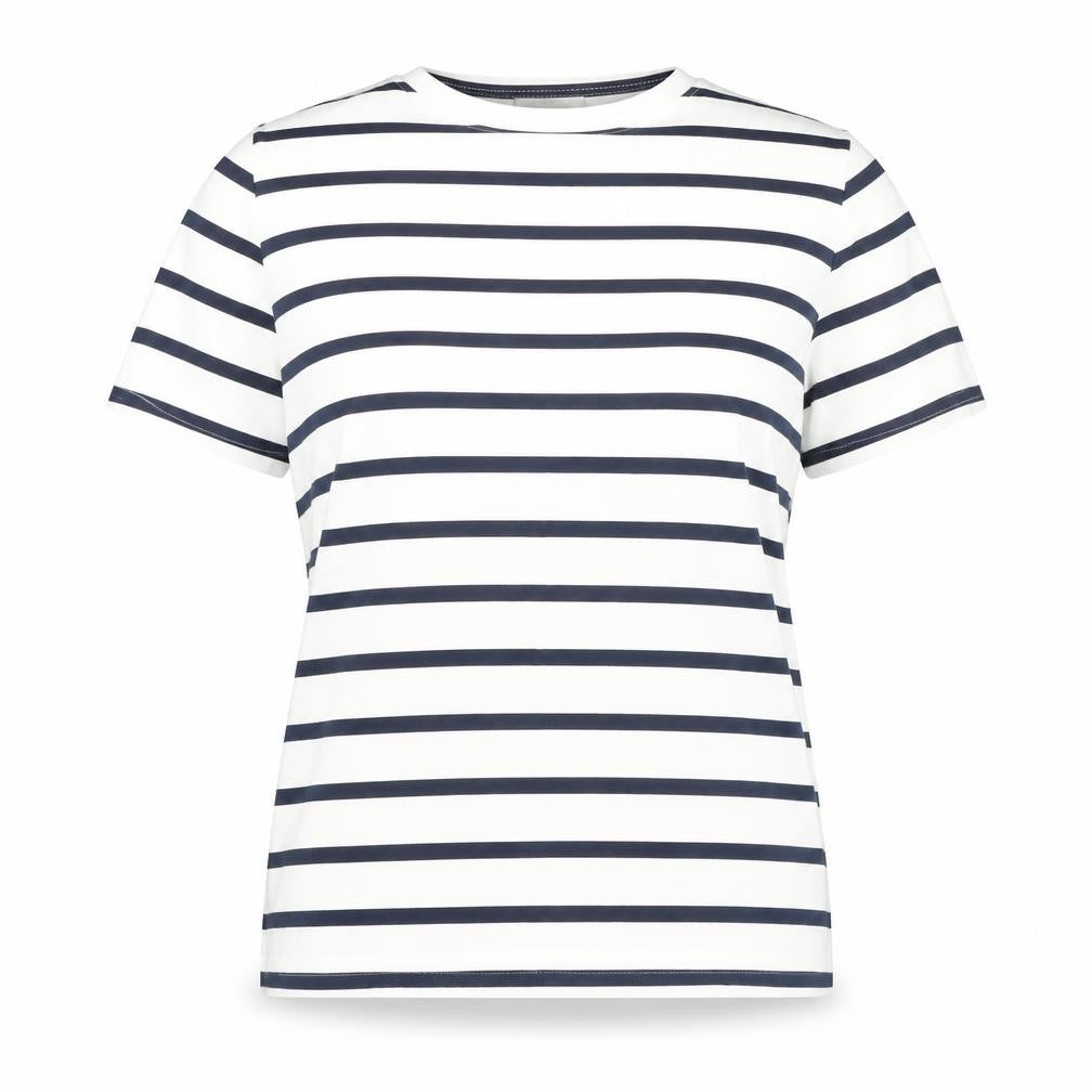 Vero Moda Women's Multicoloured Striped T-Shirt L