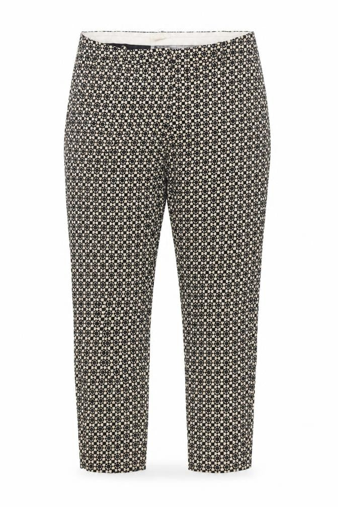 H&M Women's Multicoloured Geometric Trousers Size 12