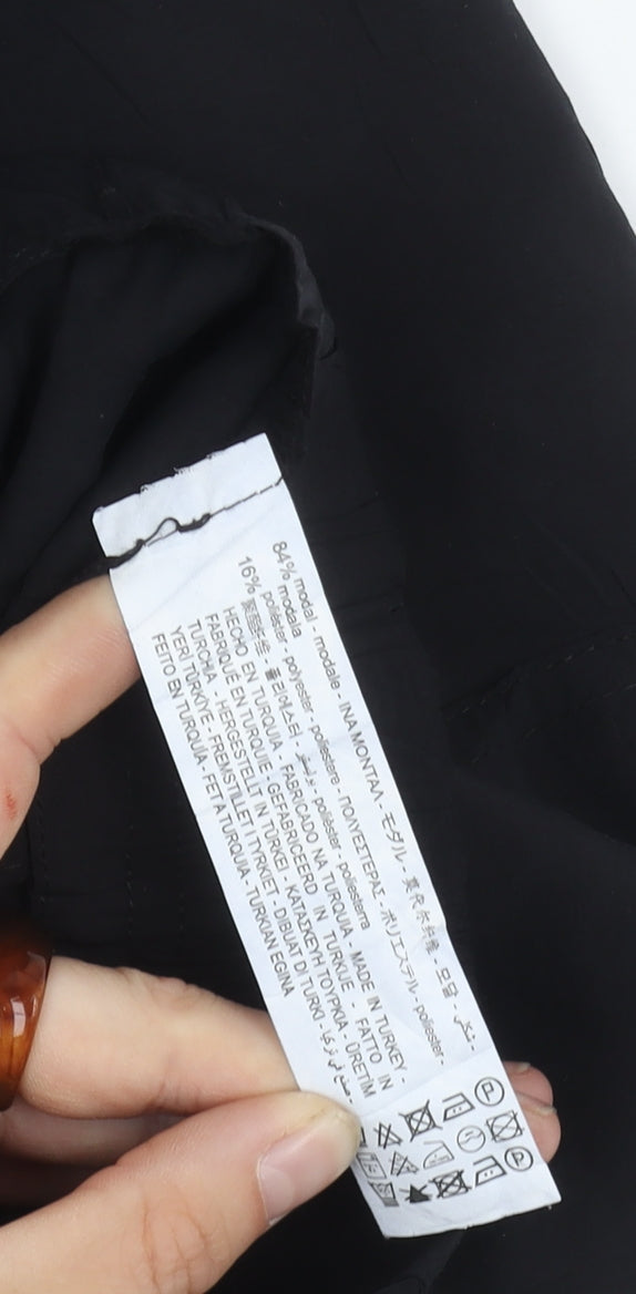 Zara Women's Black Trousers Medium