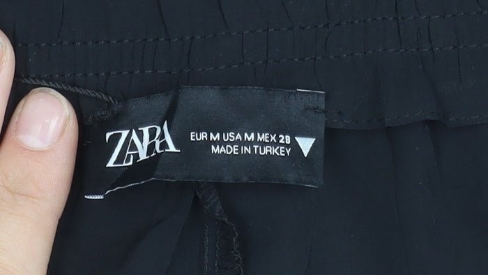 Zara Women's Black Trousers Medium