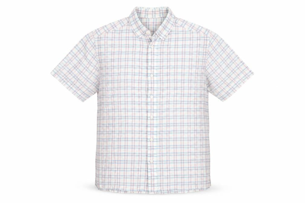 Marks & Spencer Men's Multicoloured Plaid Shirt L