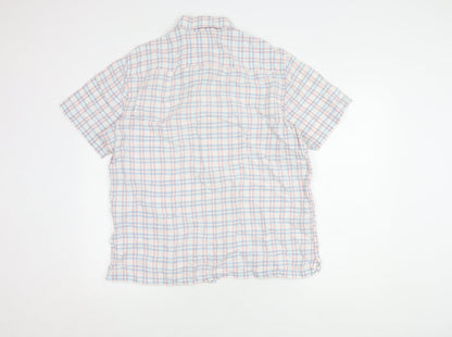Marks & Spencer Men's Multicoloured Plaid Shirt L