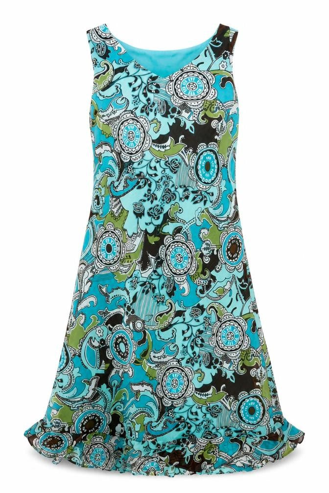 Miss Dorby Women's Multi Floral Shift Dress