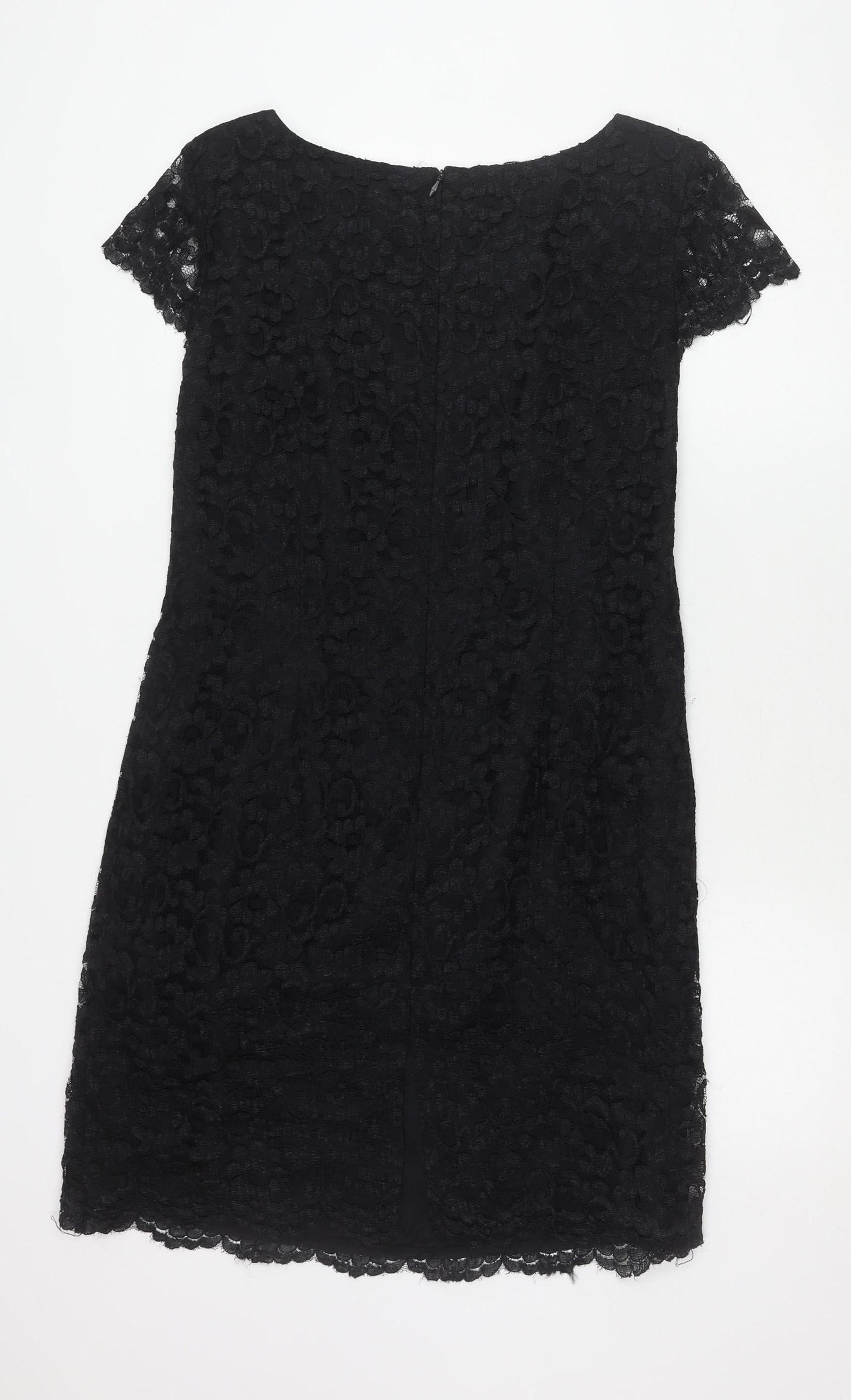 Day Meets Night Black Lace Dress Women Size 18