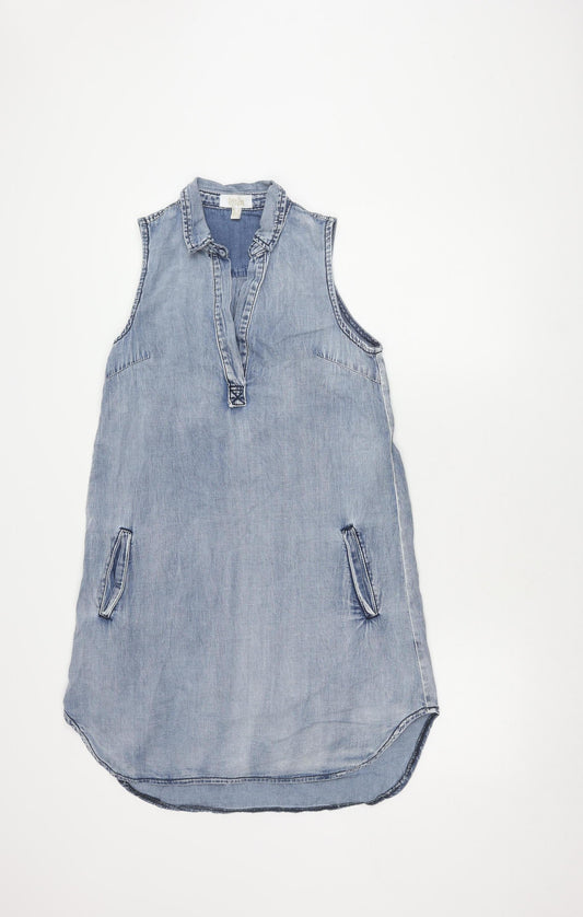 Stella Morgan Women's Blue Denim Dress Size 8
