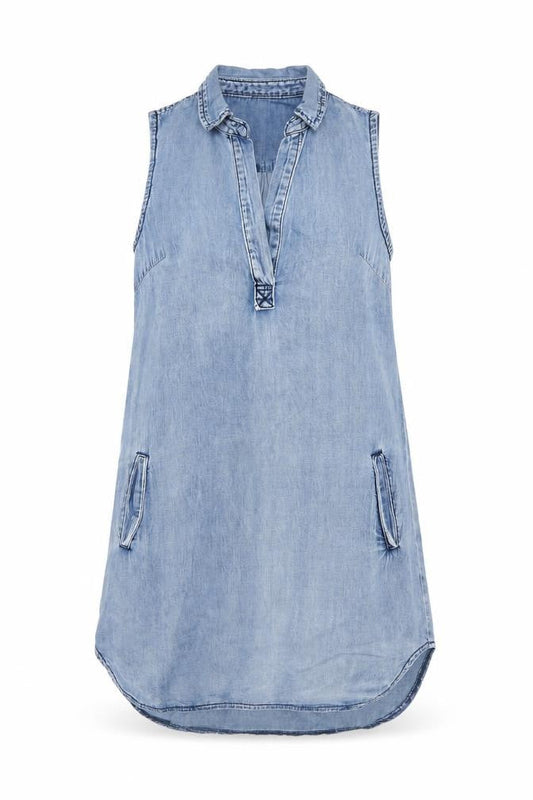 Stella Morgan Women's Blue Denim Dress Size 8