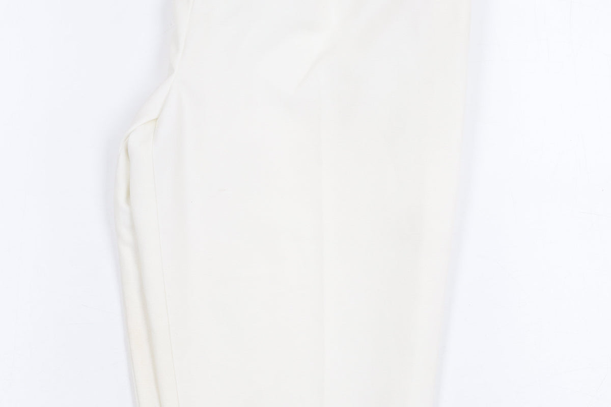 Topshop Women’s White Trousers, Size 10, Belted, Casual
