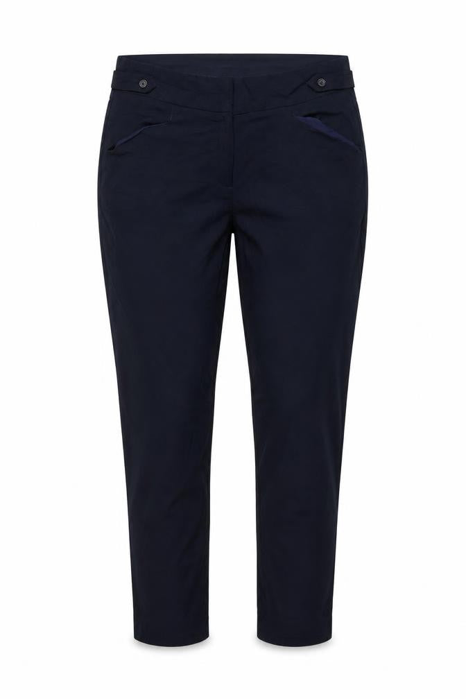 Yours Women's Blue Trousers Size 16 Button Closure