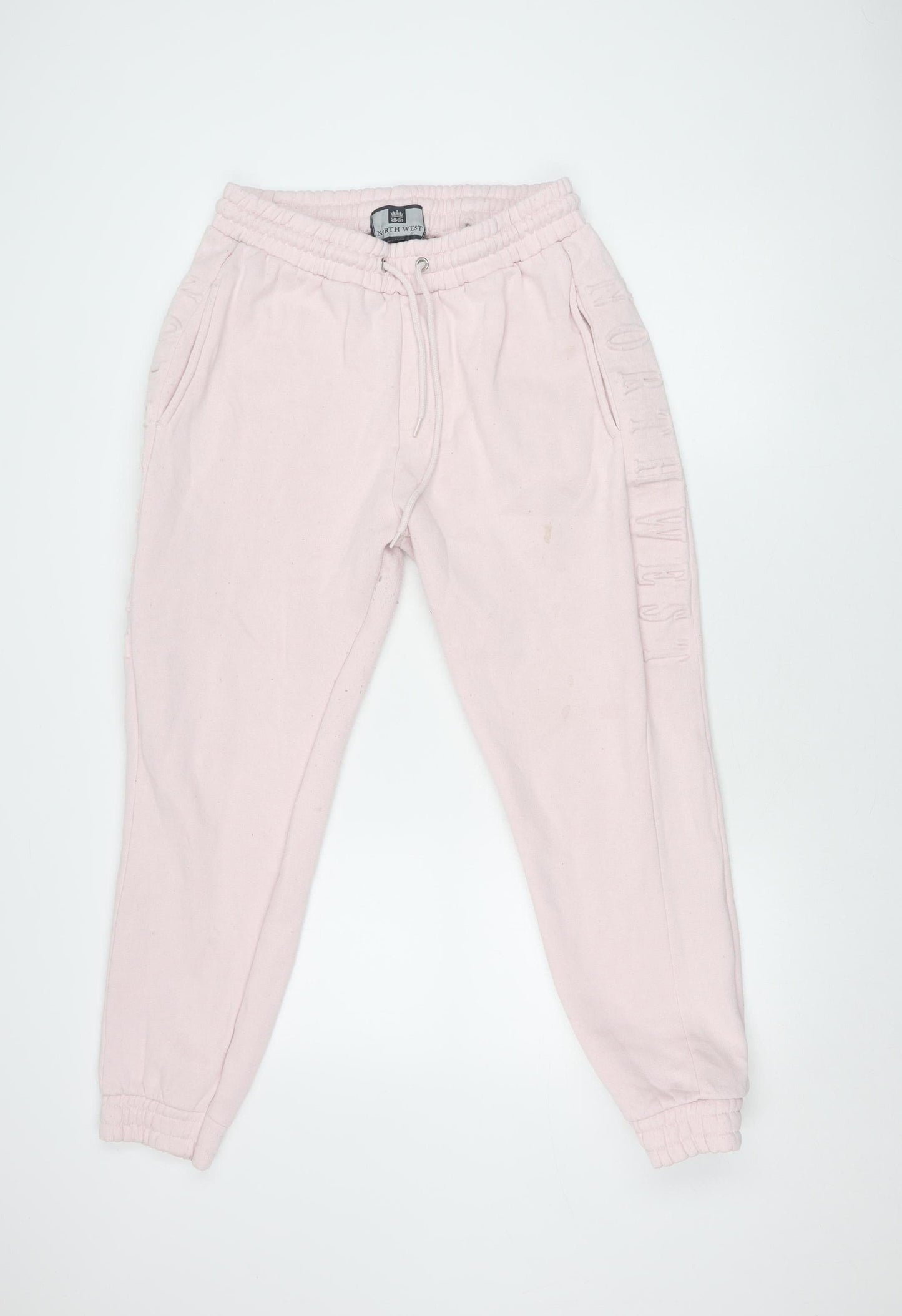 NORTH WEST Women's Pink Jogger Trousers - Size L