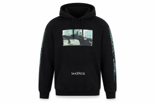 H&M Men's Black Matrix Hoodie - Size S