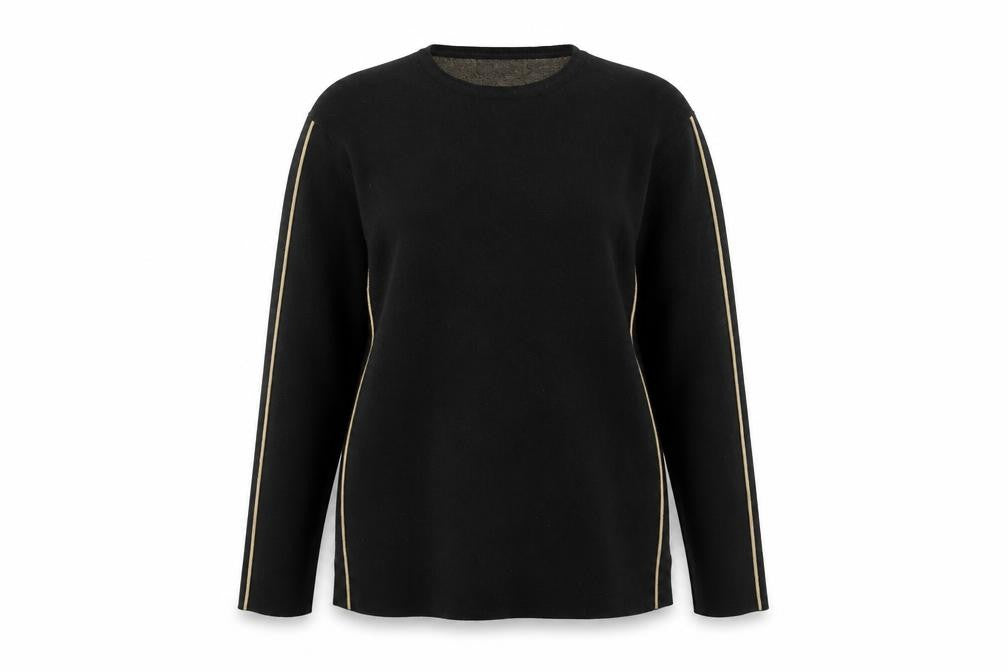 BSD K Women's Black Pullover Jumper 2XL
