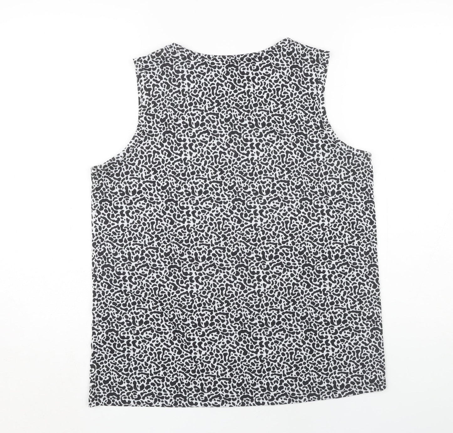 Marks and Spencer Women's Black Animal Print Tank Top