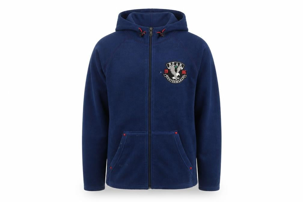 Peak Performance Men's Blue Fleece Jacket S