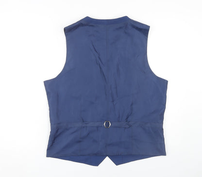 Sawyers & Hendricks Men's Blue Waistcoat Size 42