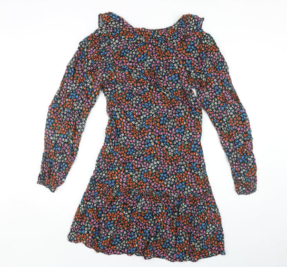 Very Women's Multicoloured Floral A-Line Mini Dress