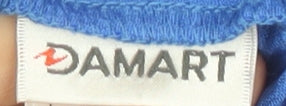 Damart Women's Blue Elastic Waist Trousers UK 22