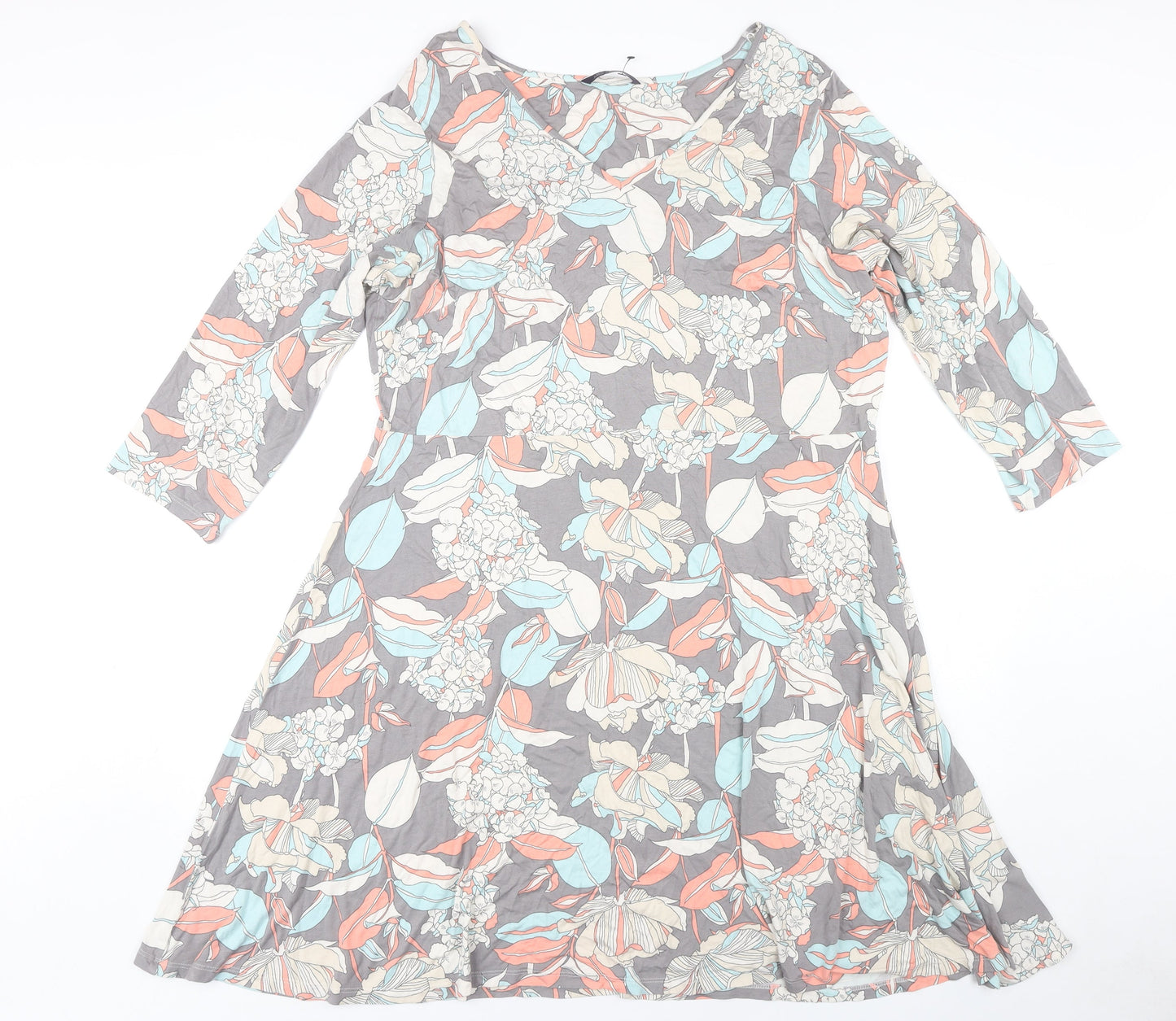 Marks and Spencer Floral Multicoloured Women’s Dress Size 22
