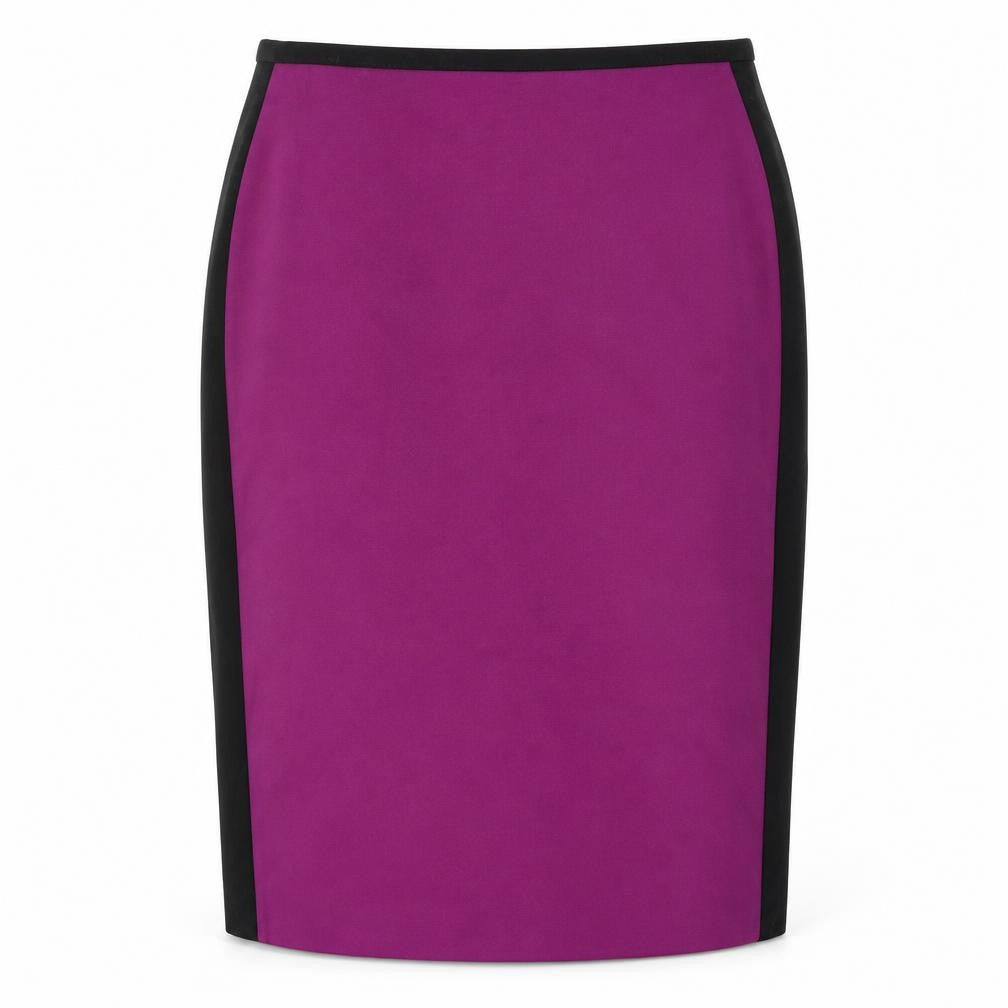 Marks & Spencer Women's Purple Pencil Skirt Size 10