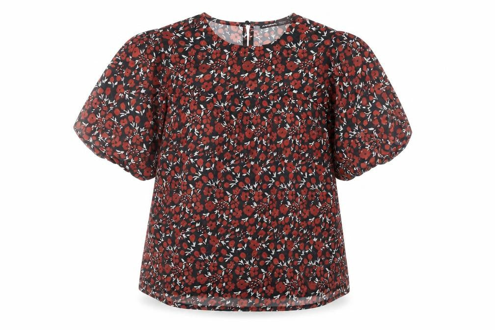 Threadbare Women's Floral Tunic Blouse, XS, Multicoloured