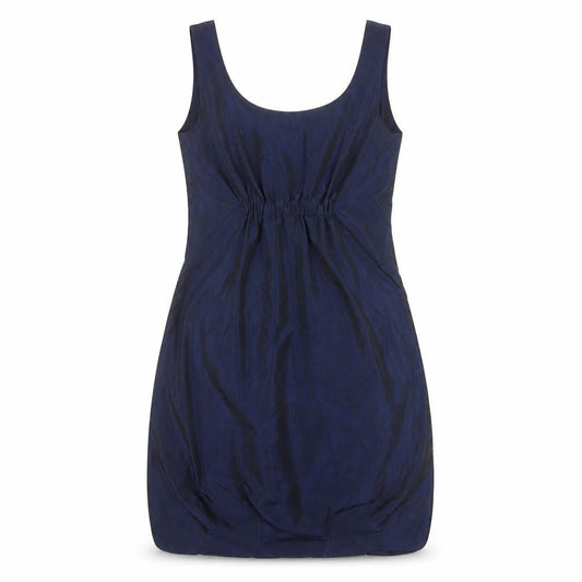 Zara Basic Women's Blue Slip Dress L - Casual & Chic