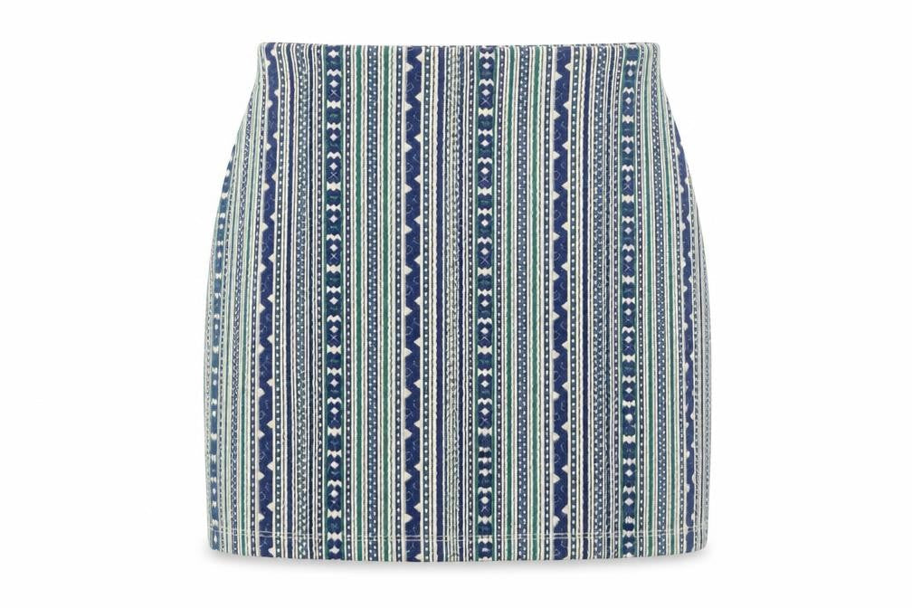 Zara Women's Multicoloured Geometric Pencil Skirt S