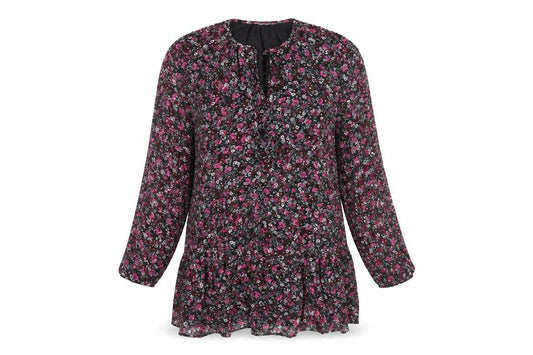 Zara Women Floral Multicoloured M Dress