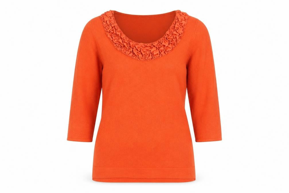 Marks & Spencer Women's Orange Pullover Jumper
