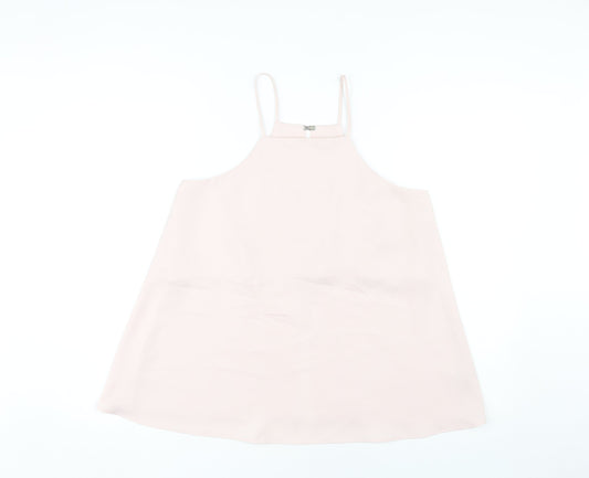 River Island Women's Pink Camisole Tank Size 12