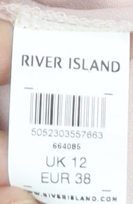 River Island Women's Pink Camisole Tank Size 12