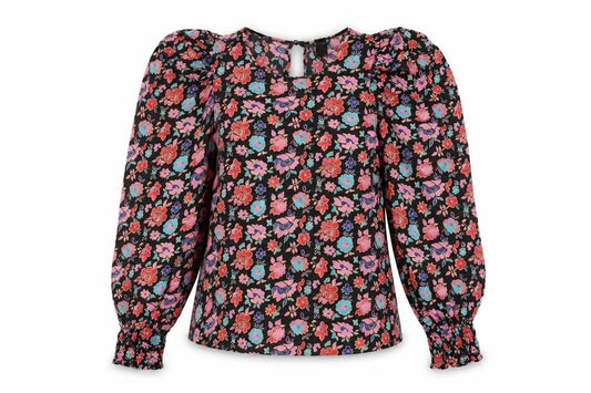 River Island Women's Floral Blouse - Size 10
