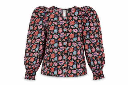 River Island Women's Floral Blouse - Size 10