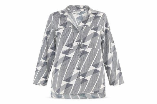 Marks and Spencer Women's Geometric Tunic Blouse Size 6