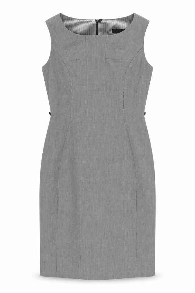 Next Women's Grey Sheath Dress - Size 10