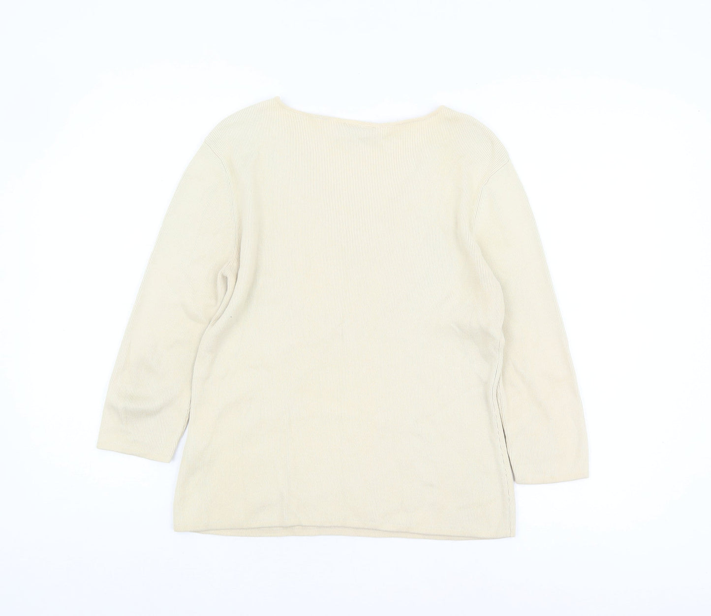 Principles Women's Beige Pullover Jumper, Size 14