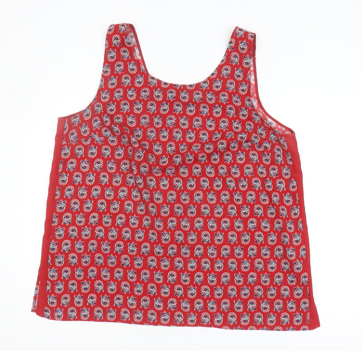 Marks and Spencer Red Floral Women’s Tank Top Size 18