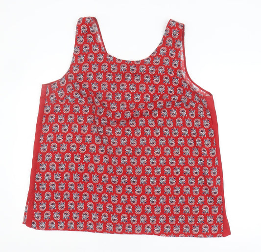 Marks and Spencer Red Floral Women’s Tank Top Size 18