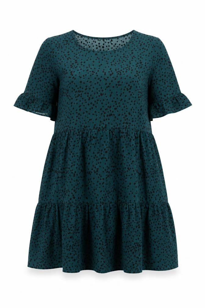 Apricot Women's Green Polka Dot Dress Size 8