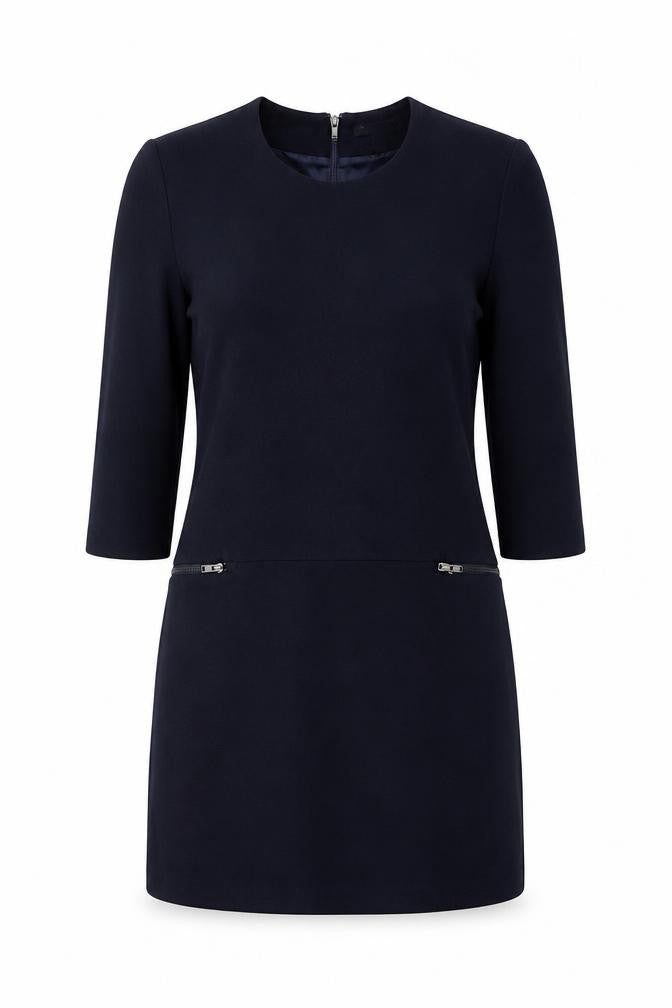 Mango Women's Blue Shift Dress Size S