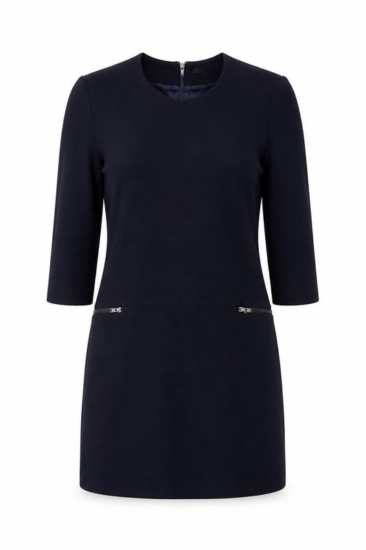 Mango Women's Blue Shift Dress Size S