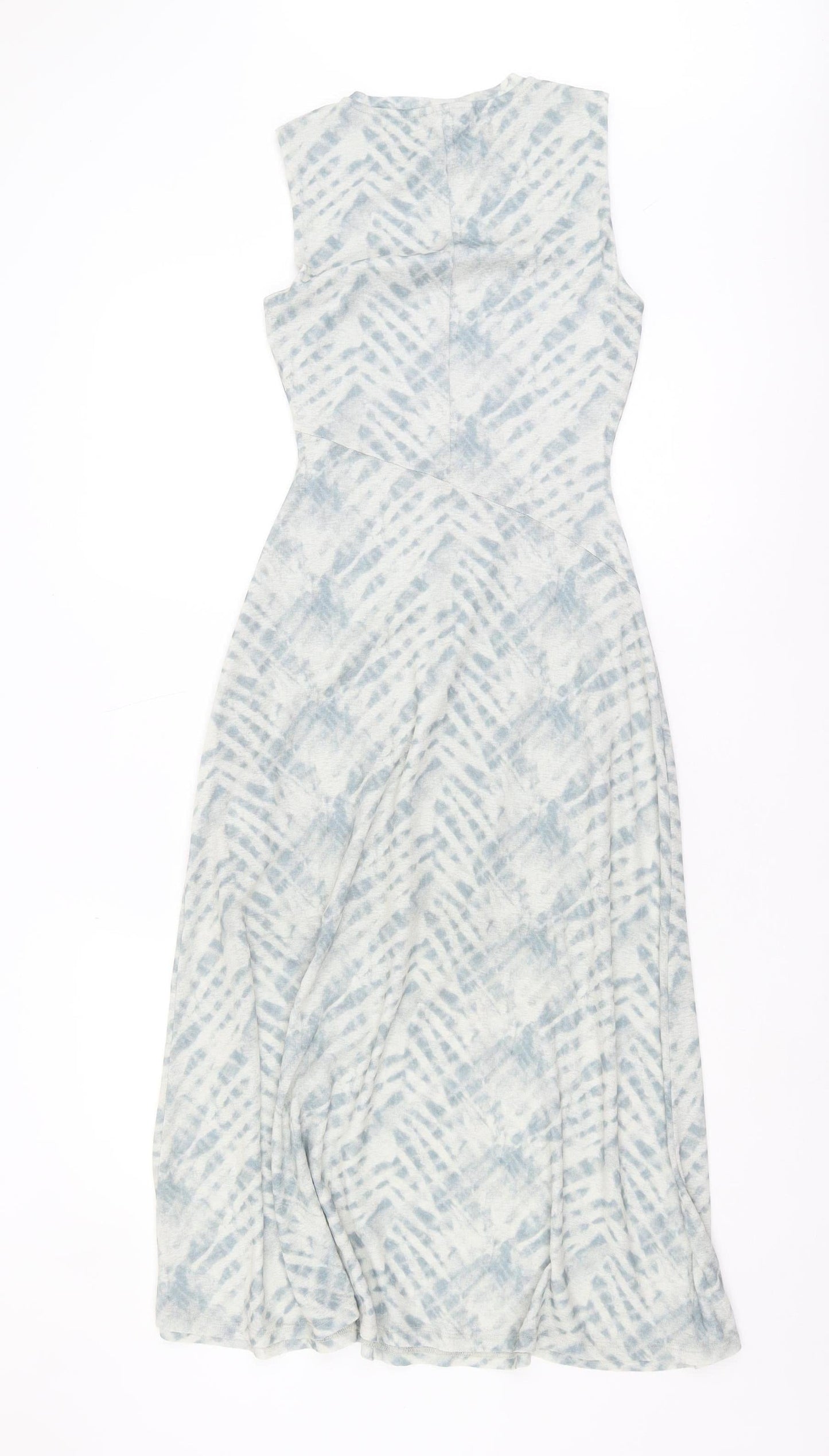 Topshop Women's Grey Midi Tank Dress Size 10