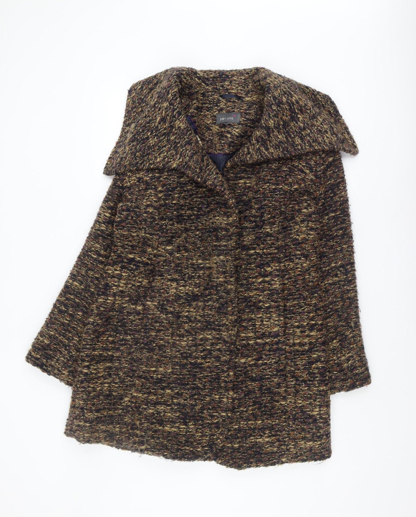 Marks and Spencer Women's Multicoloured Coat Size 12