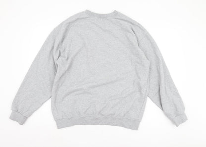 PRETTYLITTLETHING Men’s Grey Regular Medium Sweatshirt