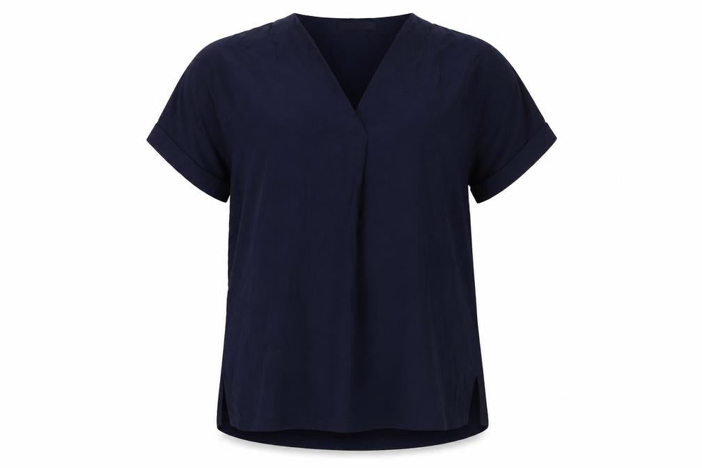 Marks & Spencer Women's Blue Viscose Top Size 16