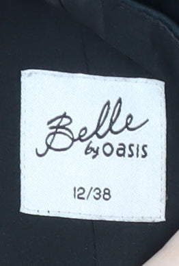 Belle by Oasis Women's Black One Shoulder Dress